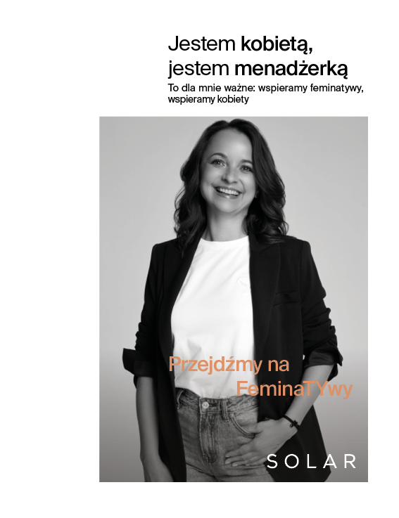 ANNA Menedżerka Sklepu Firmowego Cenię sobie niezależność oraz równość. Feminatywy są ważne w moim życiu - definiują mnie, określają moją rolę w społeczeństwie, są uhonorowaniem każdej kobiety. Dla mnie kobiecość to delikatność, a zarazem siła. Siła która powoduje, że wszystko jest możliwe.”