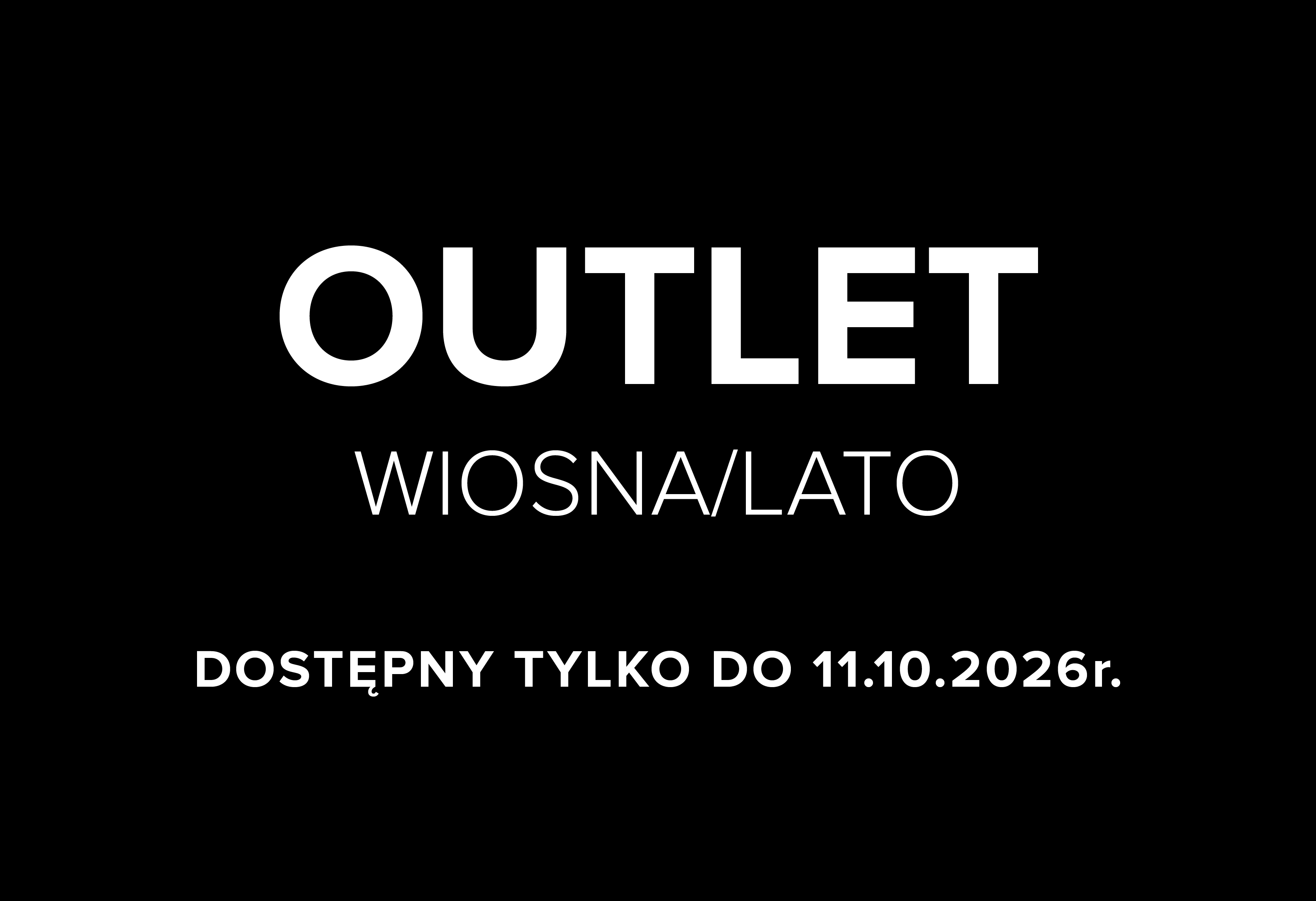 Niebieski baner informujący o dodatkowym rabacie 15% przy zakupie co najmniej dwóch sztuk odzieży z kolekcji jesień–zima.
