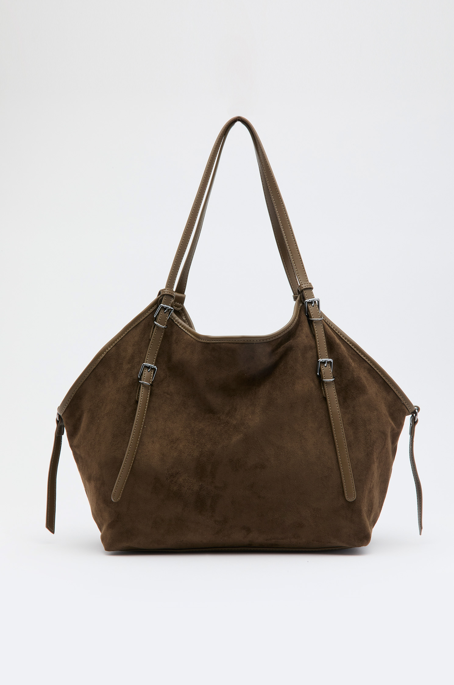 Torebka shopper khaki