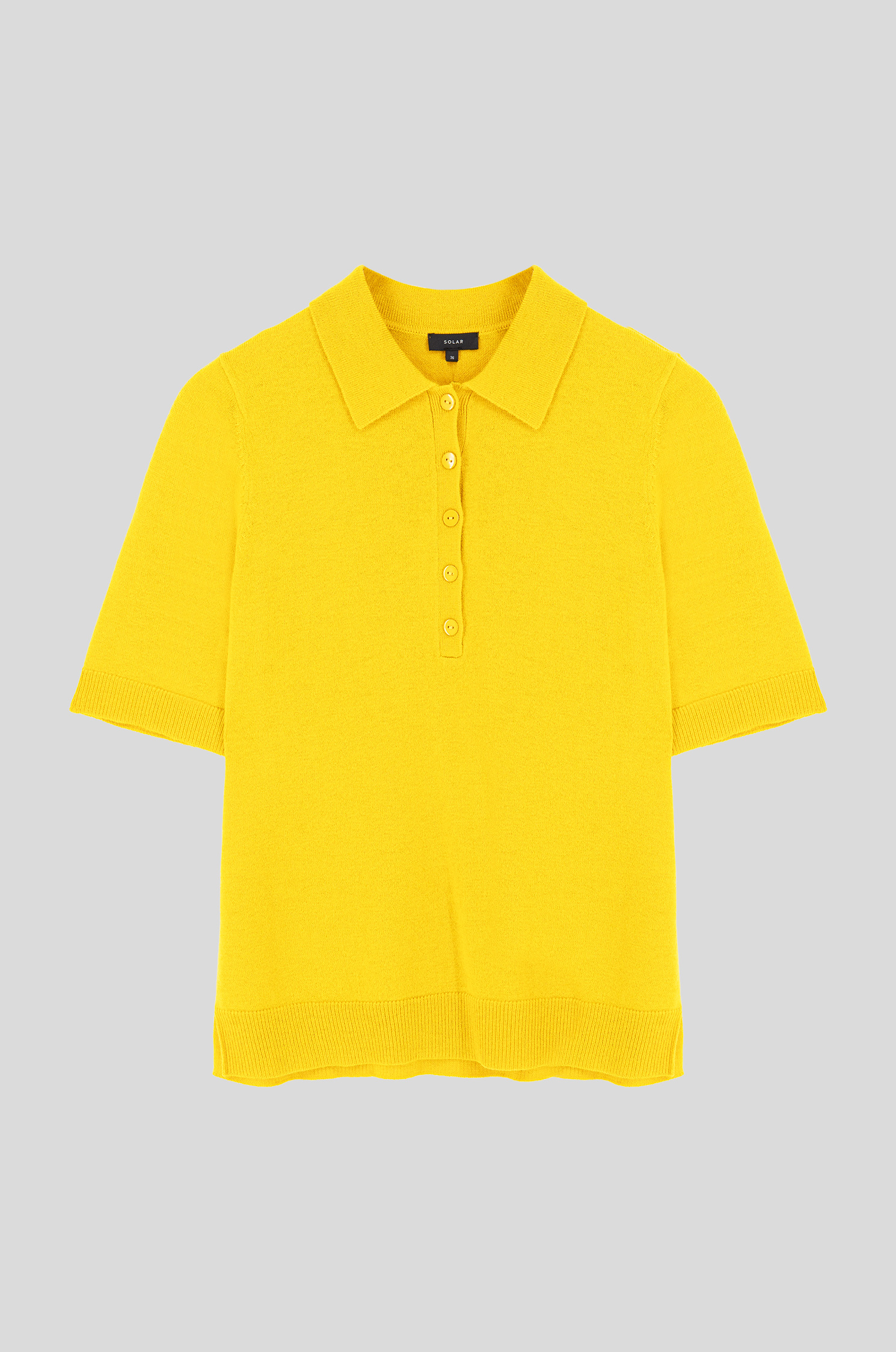 Bluzka polo z wełny merino