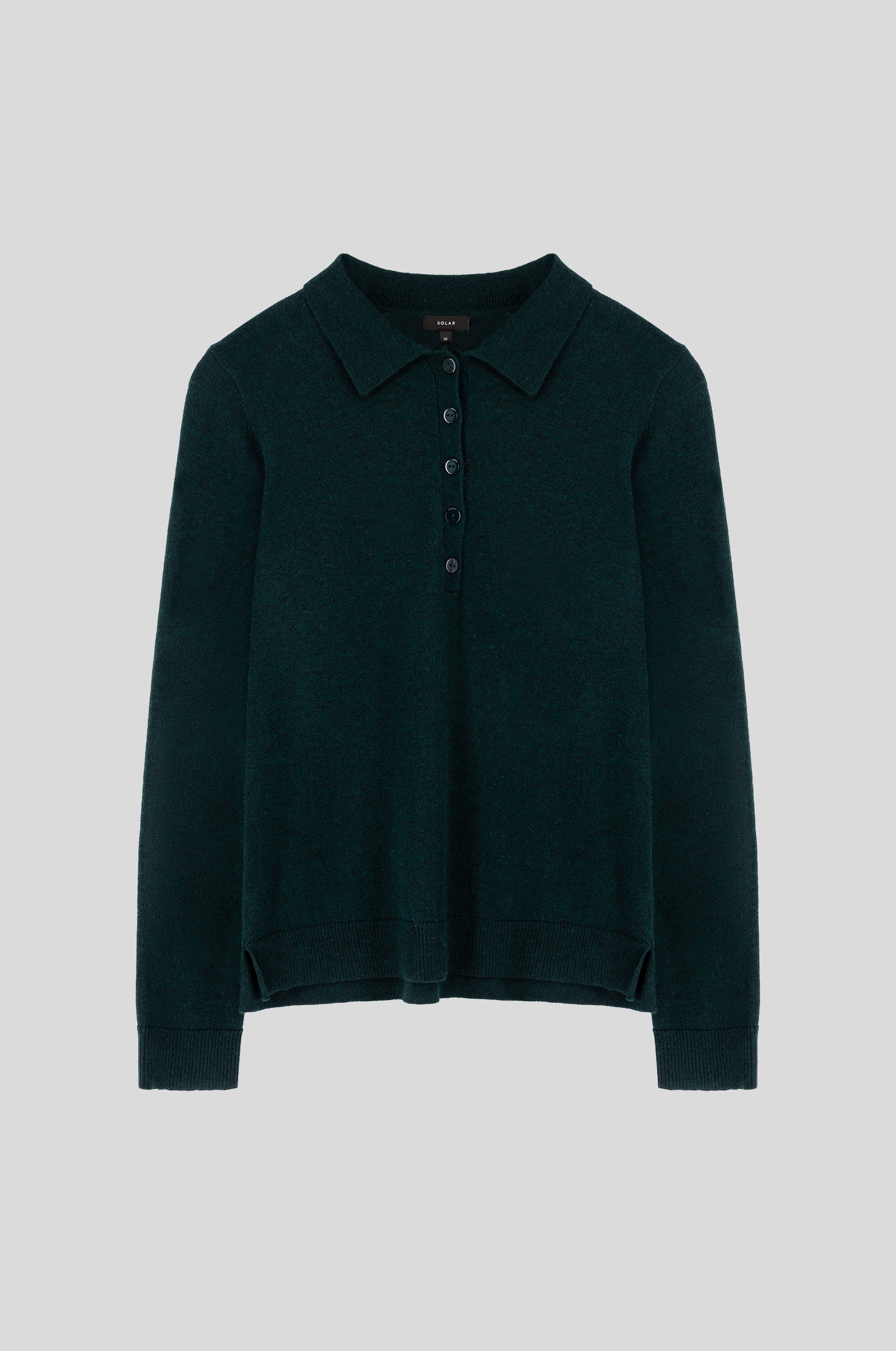 Bluzka polo z wełny merino