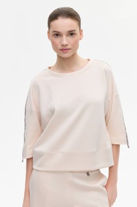 Beżowa bluza