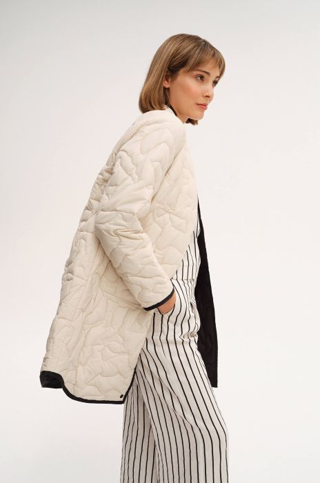 Płaszcz z pikowanej tkaniny Solar Obraz 2