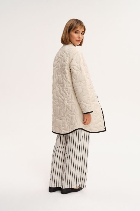 Płaszcz z pikowanej tkaniny Solar Obraz 4