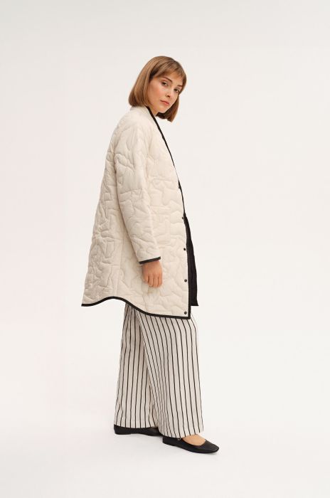 Płaszcz z pikowanej tkaniny Solar Obraz 5