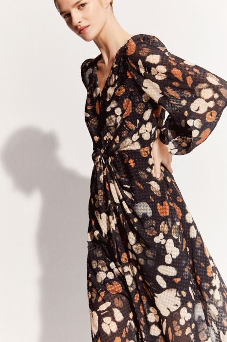 Sukienka maxi z printem Solar Obraz 6