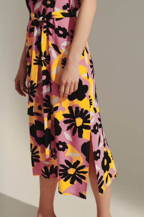 Sukienka pop art z paskiem Solar Obraz 5