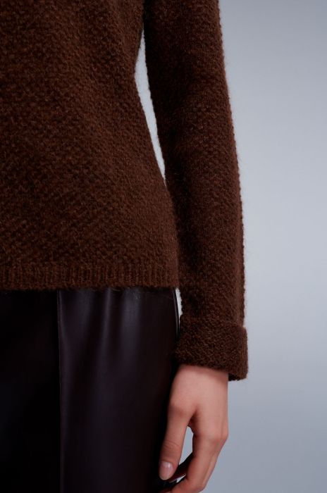 Sweter z moherem Solar Obraz 3