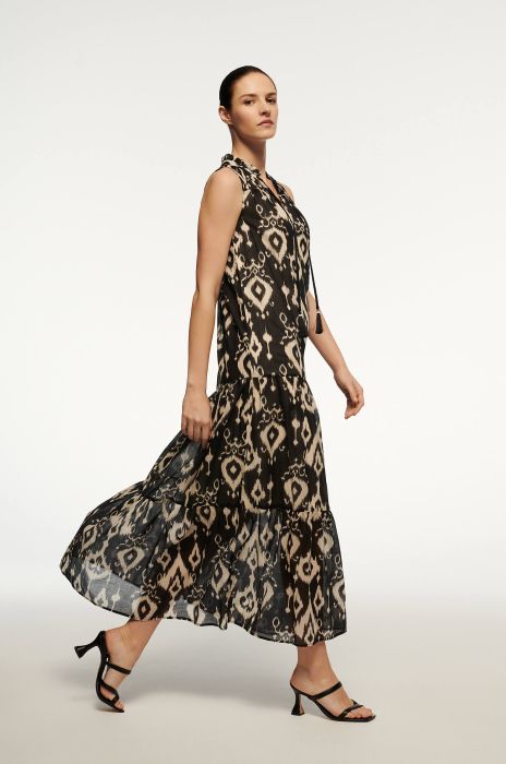 Sukienka maxi z bawełny Solar Obraz 5