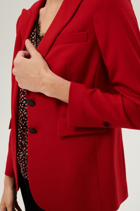 Jednorzędowa marynarka Solar Obraz 3