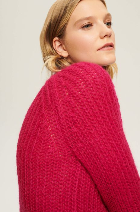 Sweter z wełną i moherem Solar Obraz 3