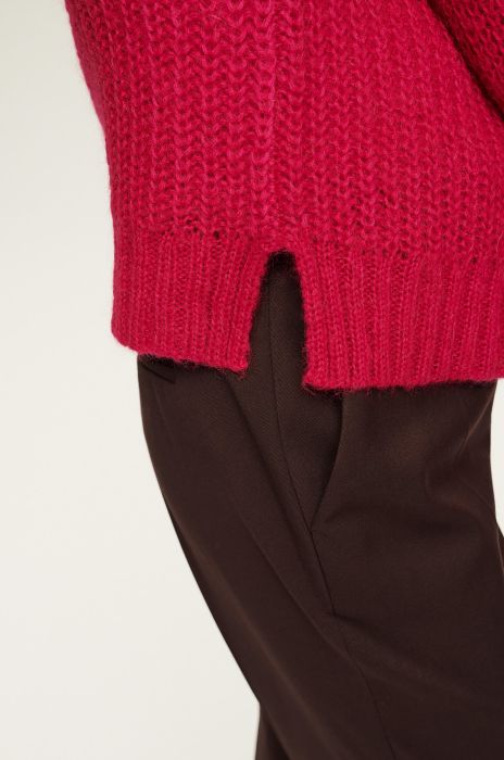Sweter z wełną i moherem Solar Obraz 5
