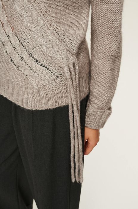 Sweter z wełną i moherem Solar Obraz 4