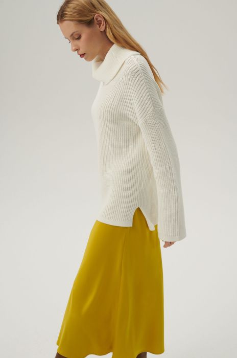 Sweter z golfem Solar Obraz 4