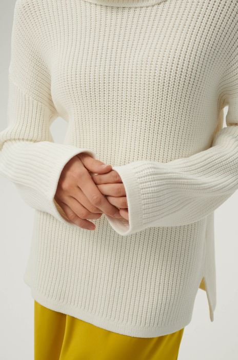 Sweter z golfem Solar Obraz 5