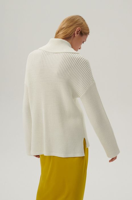Sweter z golfem Solar Obraz 6