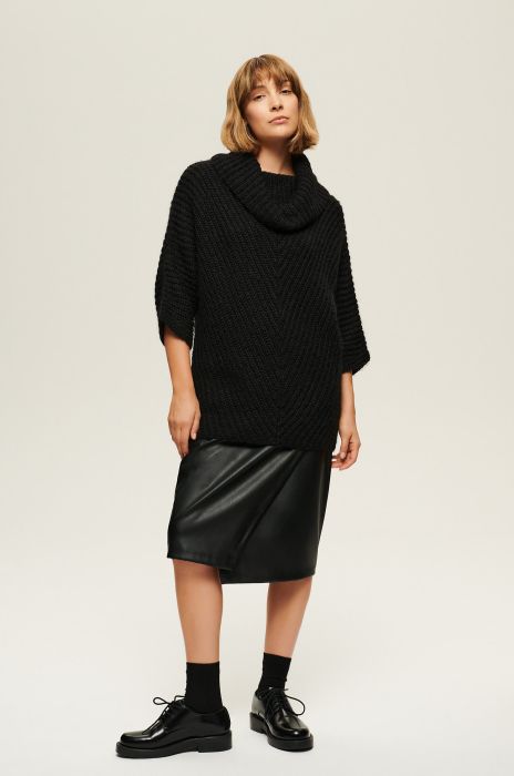 Tunika z dzianiny Solar Obraz 1