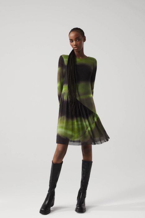 Sukienka z autorskim nadrukiem Solar Obraz 2