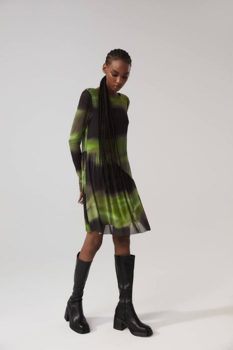 Sukienka z autorskim nadrukiem Solar Obraz 3