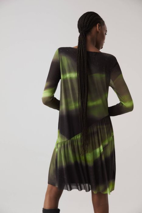 Sukienka z autorskim nadrukiem Solar Obraz 4