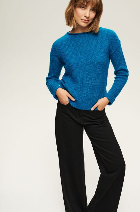Sweter z wełną Solar Obraz 4