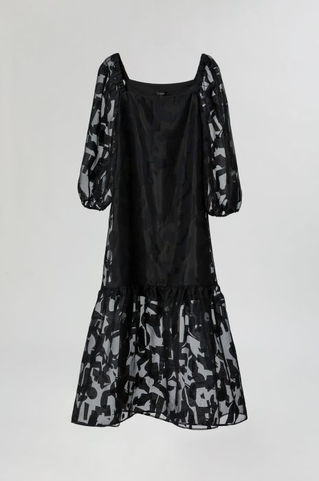 Sukienka z transparentnej tkaniny Solar Obraz 3