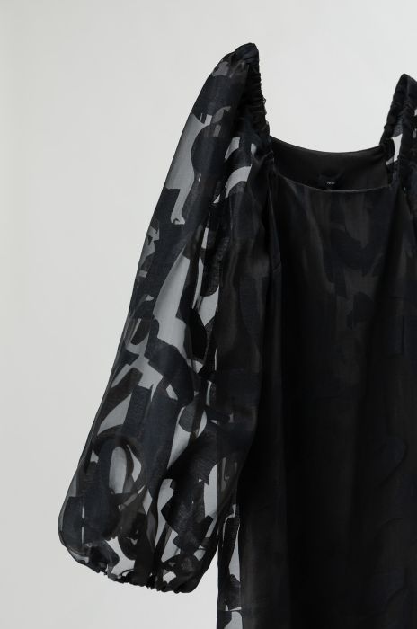 Sukienka z transparentnej tkaniny Solar Obraz 5