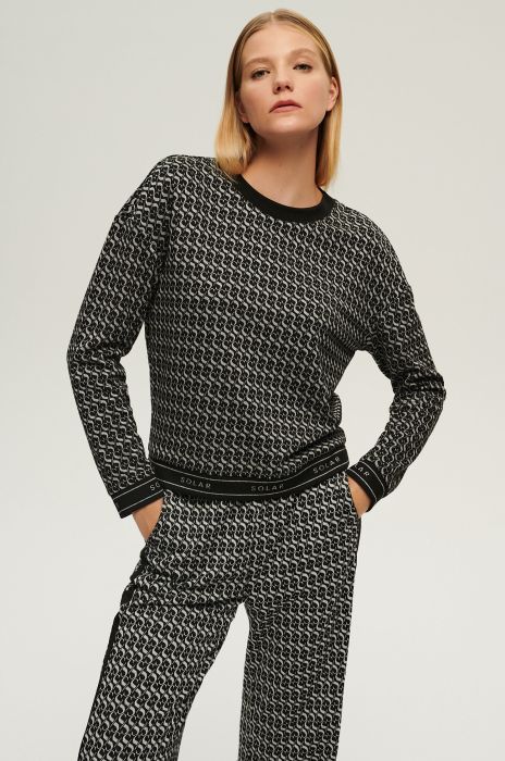 Bluza z autorskim wzorem Solar Obraz 2