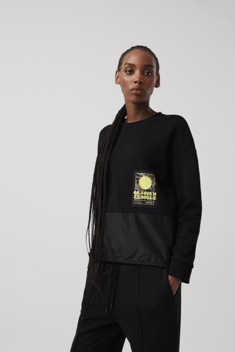 Bluza z autorskim nadrukiem Solar Obraz 2