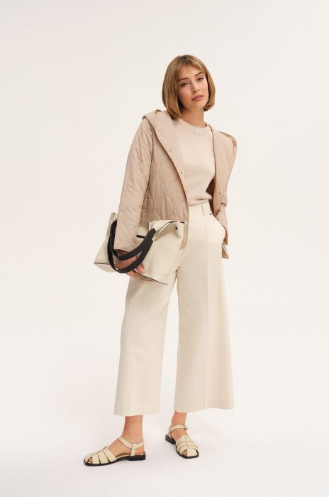 Pikowana kurtka z kapturem Solar Obraz 1