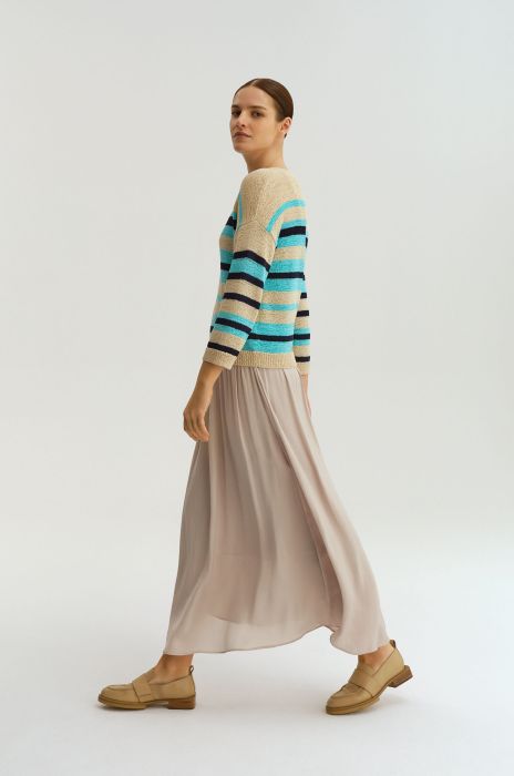 Sweter w pasy Solar Obraz 3