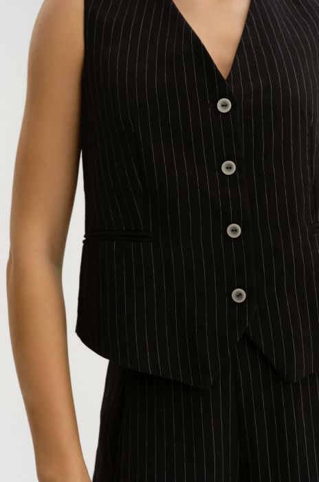 Kamizelka w prążek Solar Obraz 3