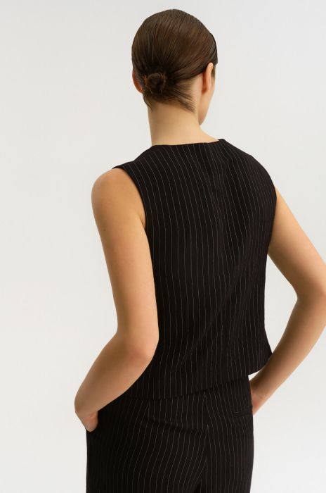 Kamizelka w prążek Solar Obraz 5