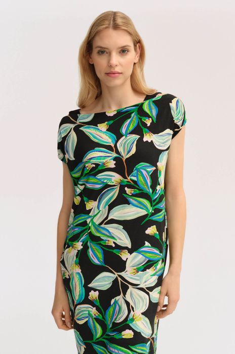 Sukienka z roślinnym printem Solar Obraz 2
