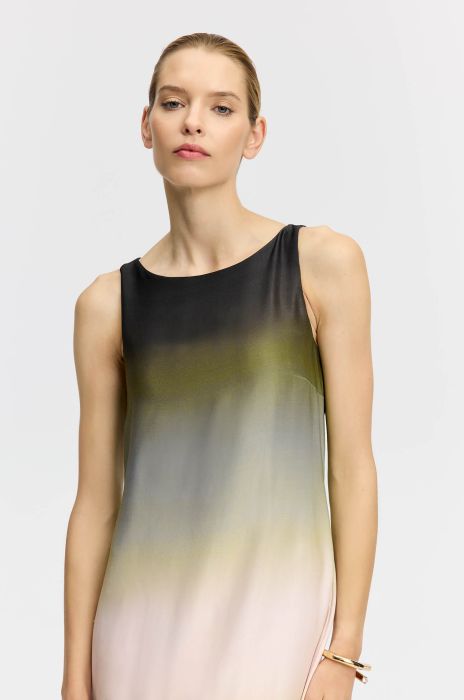 Wiskozowa sukienka z motywem tie dye Solar Obraz 2