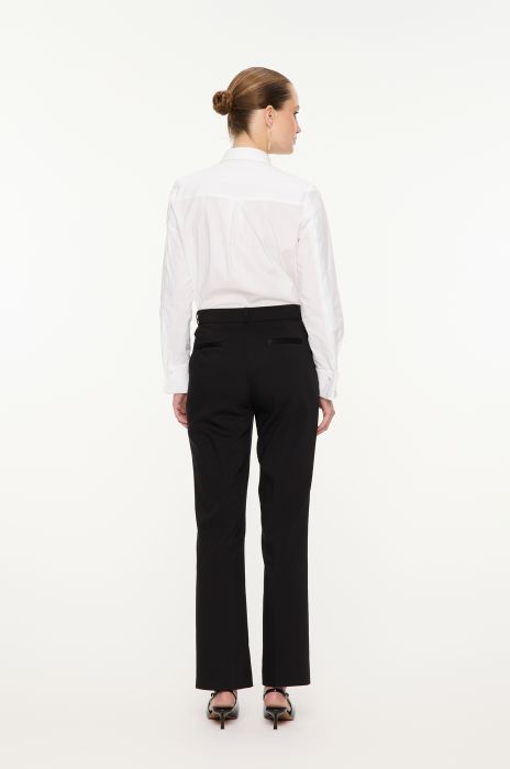 Garniturowe spodnie z rozcięciami Solar Obraz 4