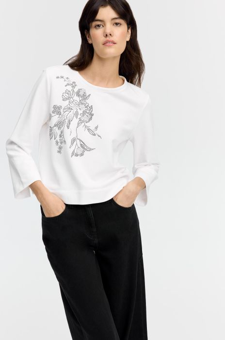 Bluza z połyskującą aplikacją Solar Obraz 1