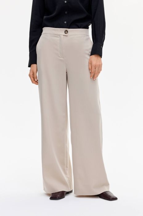 Spodnie wide leg Solar Obraz 2