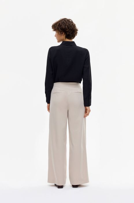 Spodnie wide leg Solar Obraz 4
