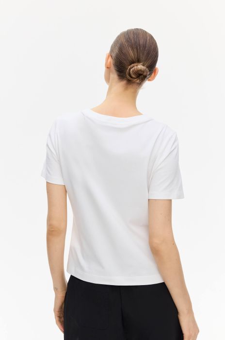 Bawełniany t-shirt Solar Obraz 4