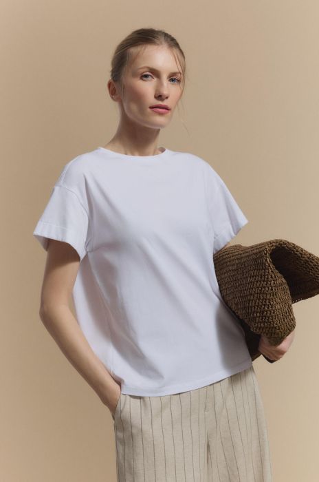 Bawełniany t-shirt Solar Obraz 2