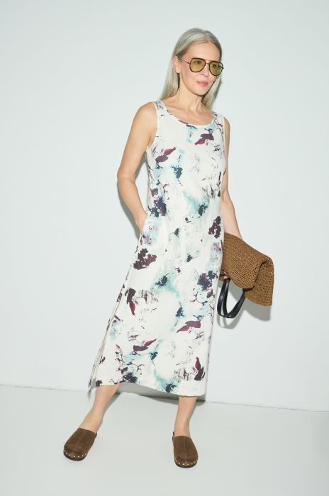 Sukienka maxi z malarskim printem Solar Obraz 1