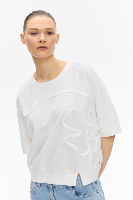 Bluza z haftem Solar Obraz 2