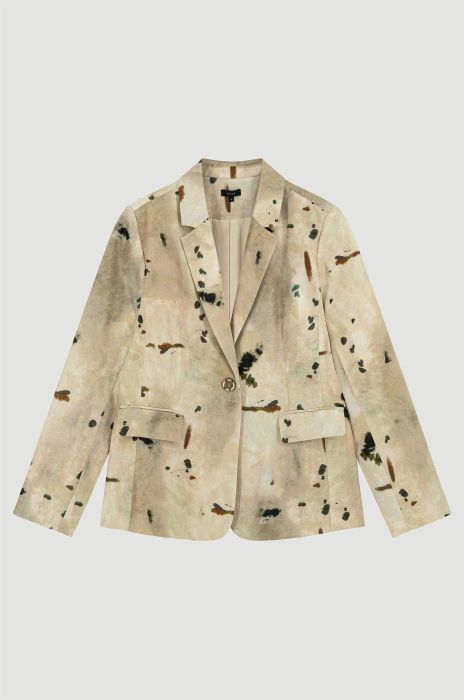 Marynarka z nieregularnym printem Solar Obraz 4