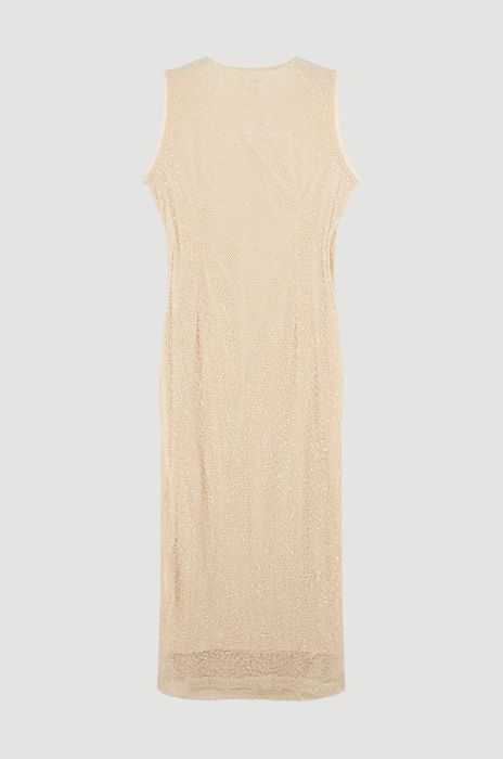 Połyskująca sukienka midi z kopertowym dekoltem Solar Obraz 6