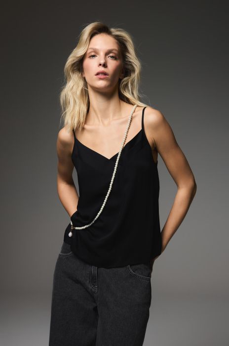 Elegancki top z wiskozy Solar Obraz 1