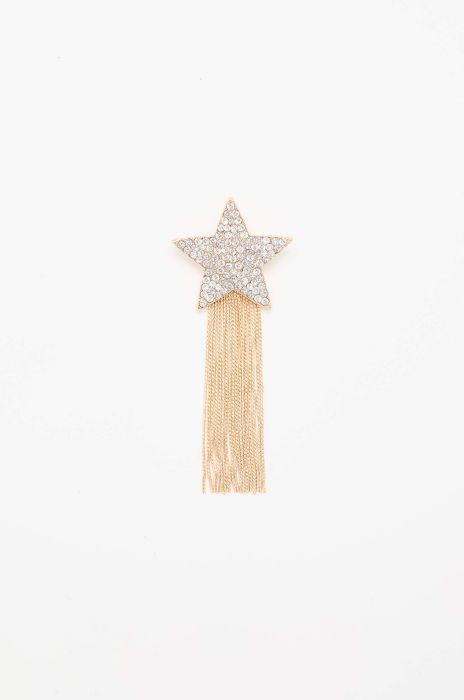 Broszka w kształcie gwiazdy z łańcuszkami Solar Obraz 1