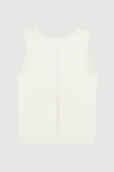 Dzianinowy top z ozdobnym ściegiem Solar Obraz 5