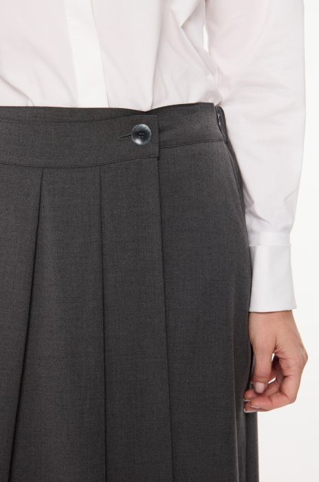 Grafitowa spódnica Solar Obraz 3