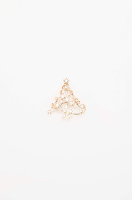 Świąteczna broszka w kształcie choinki Solar Obraz 1